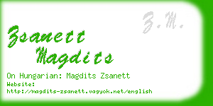 zsanett magdits business card